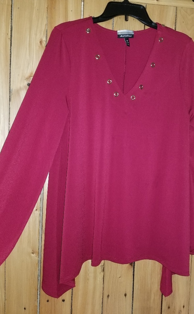Long-Sleeve V-neck